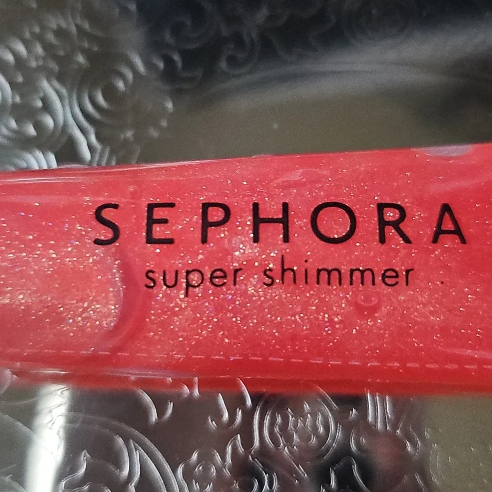 New Vintage Sephora Super Shimmer Lip Gloss - Fresh Melon Sealed